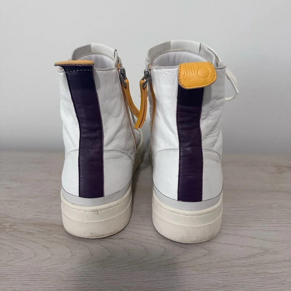 Oncept Lisbon High Top Leather Sneaker - Size 9.5 - Picture 6 of 14